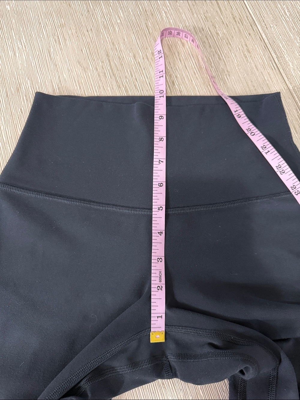 Lululemon align high rise black leggings long inseam lulu like new 4 28” - Picture 6 of 10